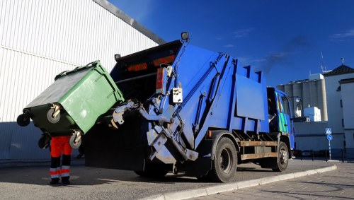 Recycling old white goods in London